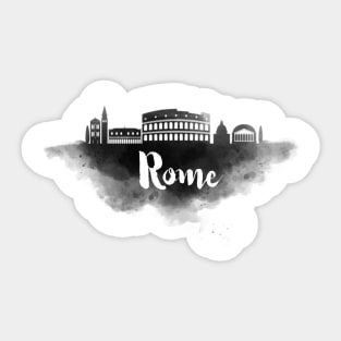 Rome watercolor Sticker